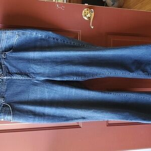 Charter Club curvy boot cut tummy slimming jeans size 18W slight distres…